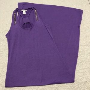 Racerback maxi dress